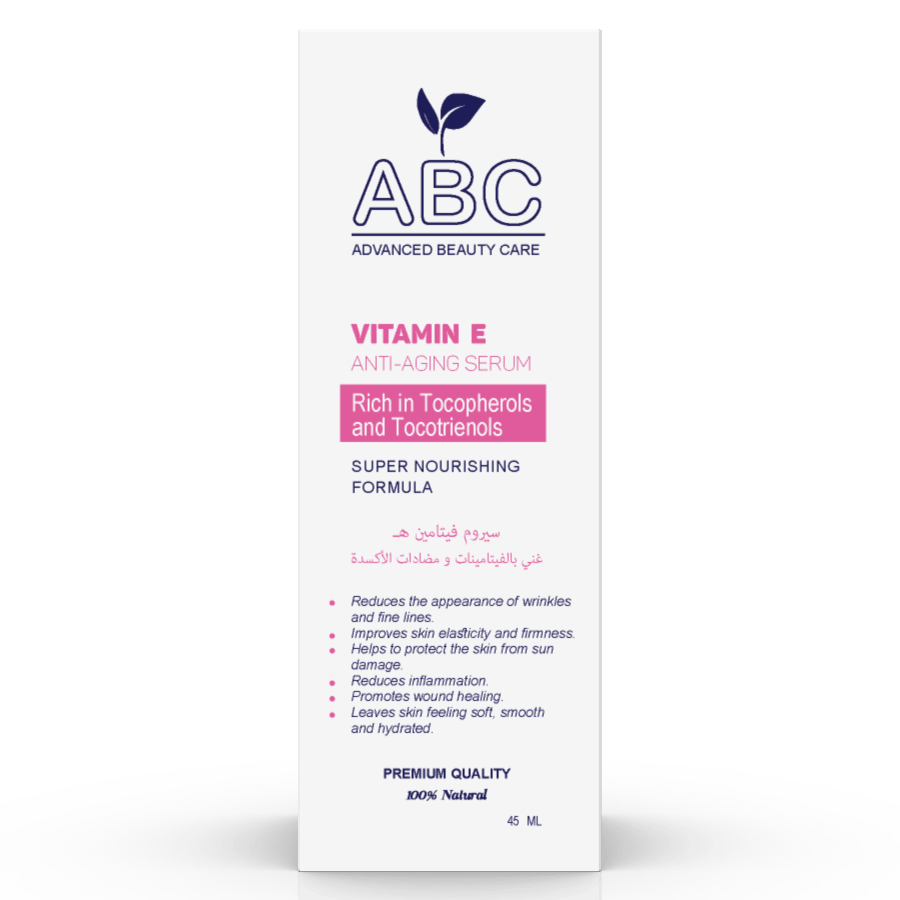 سيروم فيتامين ه ضد علامات تقدم السن Ghania