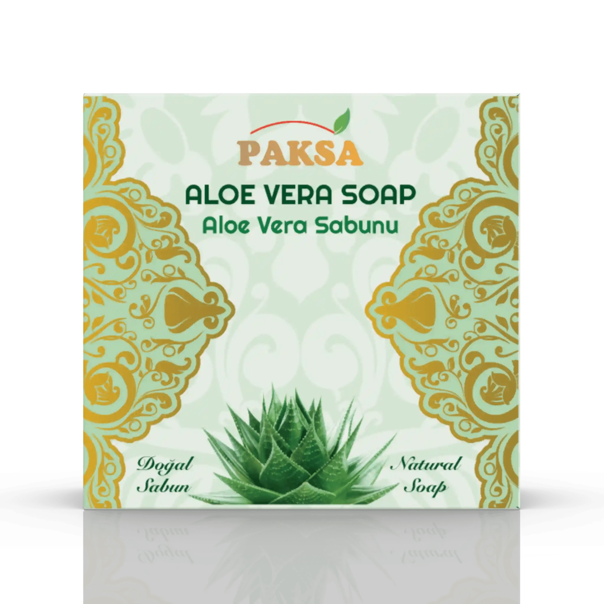 صابون الصبار الطبيعي بخلاصة الألوفيرا في اليمن
Paksa Aloe Vera Soap لترطيب البشرة وعلاج القشرة Babounj Store