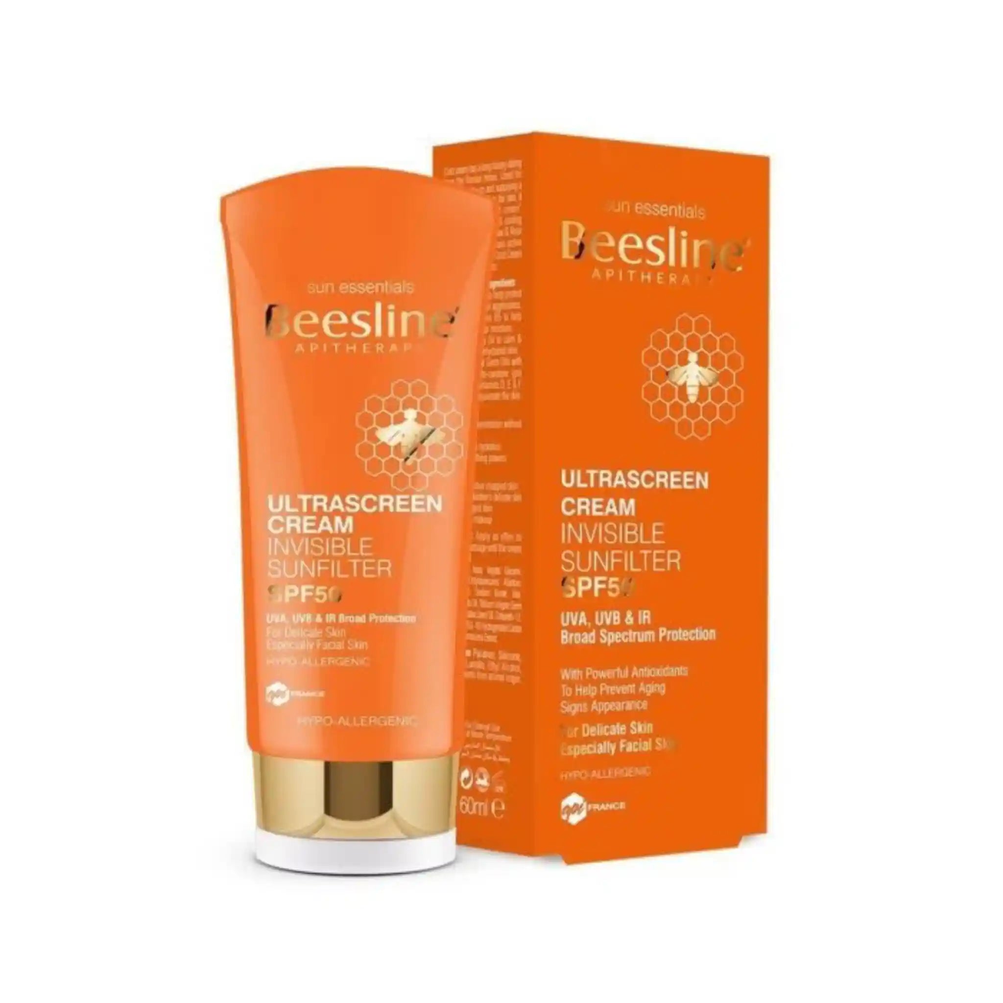بيزلين واقي شمس طبيعي SPF50 – أفضل صن بلوك للبشرة الحساسة في اليمن
Beesline Sunscreen SPF50 for Sensitive and Dry Skin in Yemen