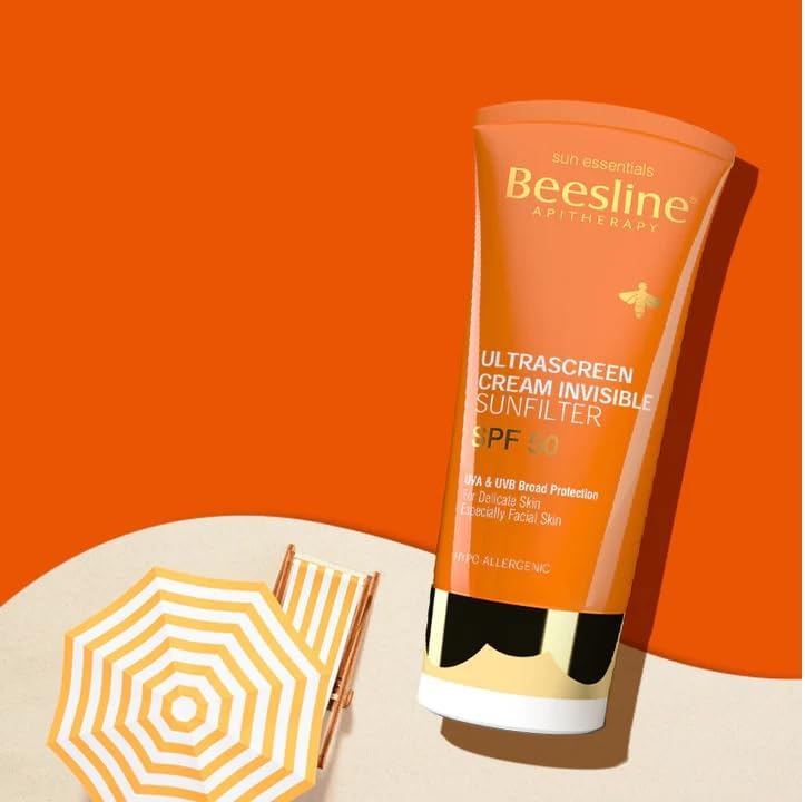 واقي شمس طبيعي بيزلين SPF50 | حماية للبشرة الحساسة - 60 مل - في اليمن